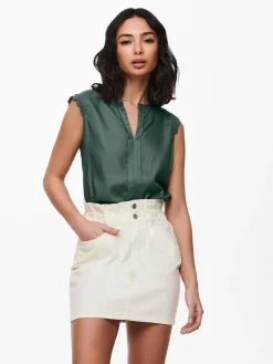 ONLKIMMI S/L TOP WVN NOOS