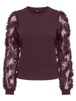 ONLLAVIN L/S O-NECK MIX CS SWT