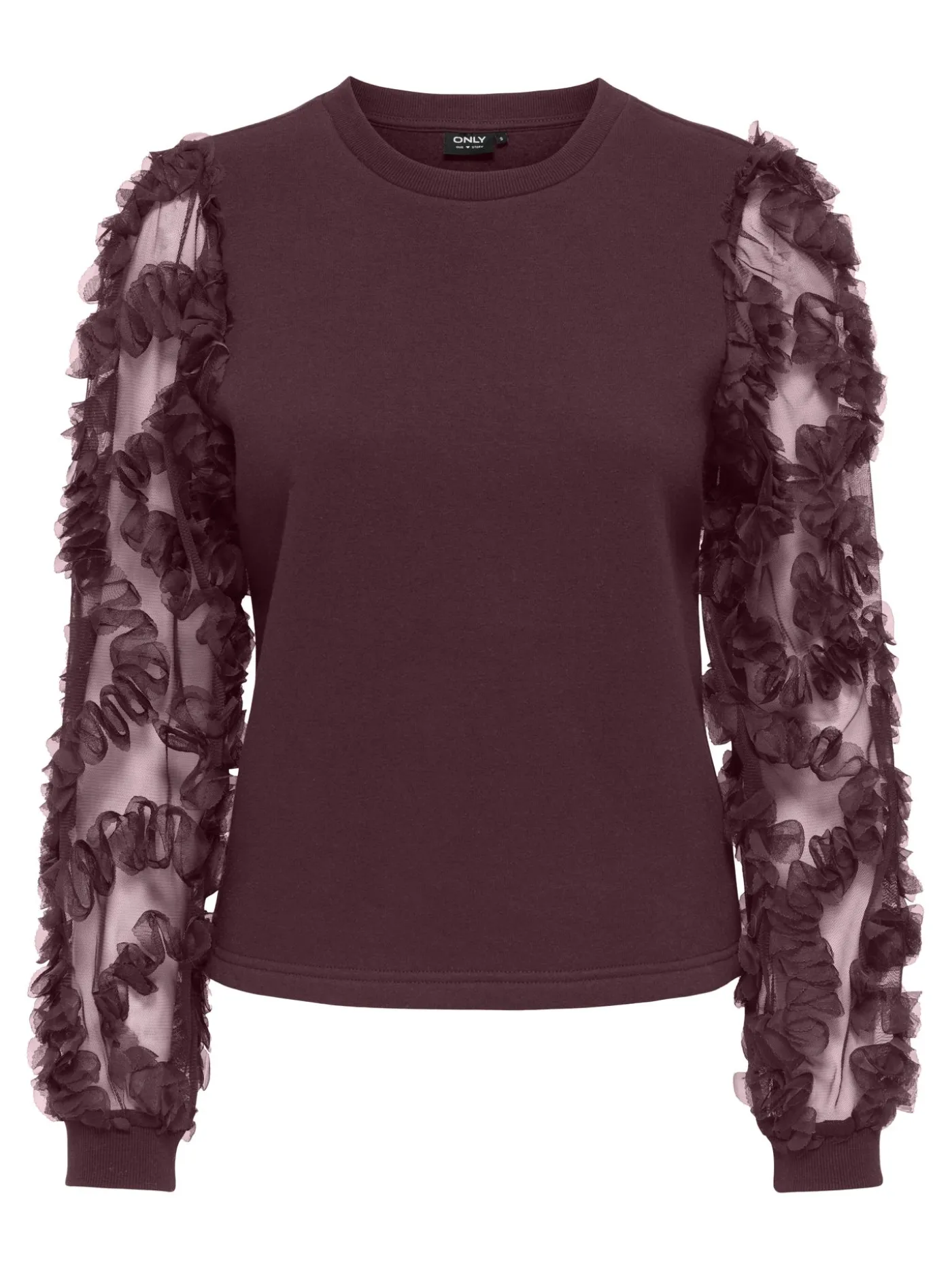 ONLLAVIN L/S O-NECK MIX CS SWT