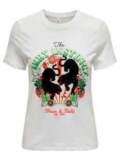 ONLLENNI REG S/S WILD TOP BOX JRS