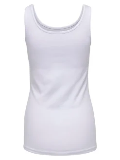 ONLLIVE LOVE S/L TANK TOP NOOS - White