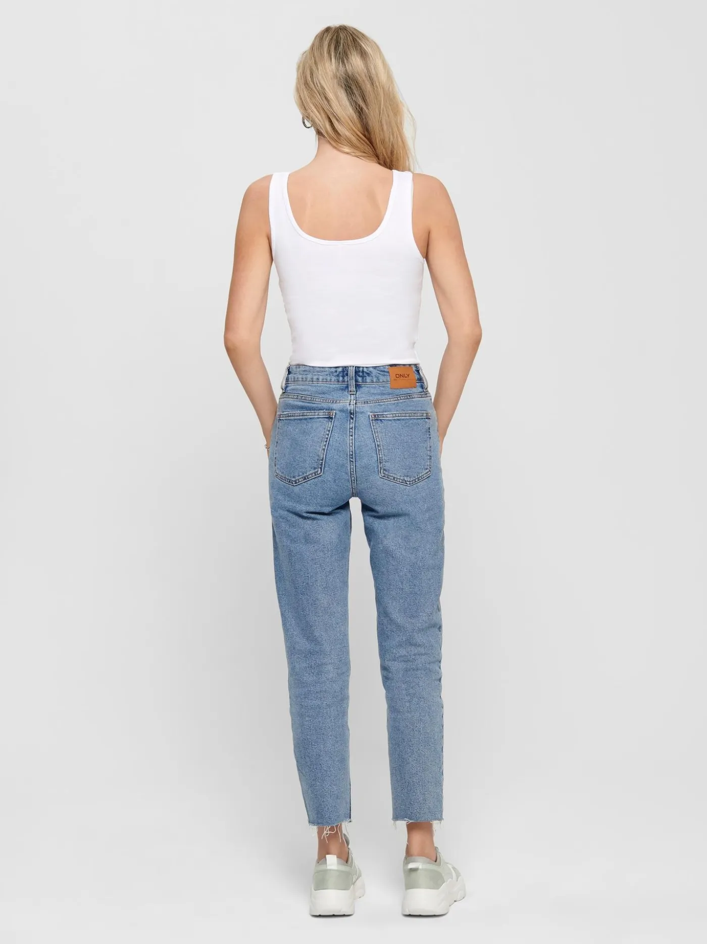 ONLLIVE LOVE S/L TANK TOP NOOS - White