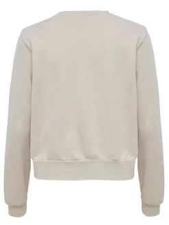 ONLLUCINDA LIFE L/S MEXI BOX SWT - Pumice Stone/DI