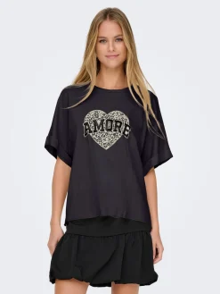 ONLLUCY LIFE S/S LEO TOP CS JRS