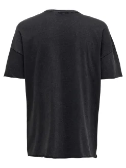 ONLLUCY OVERSIZE S/S WOLF TOP BOX J