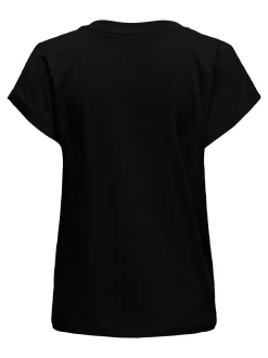 ONLLULU LIFE S/S V-NECK TOP BOX JRS