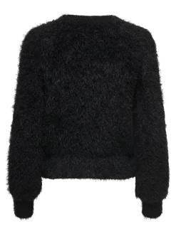 ONLLULU LS RIB SHORT O-NECK CC KNT