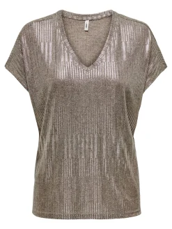 ONLMIRINDA S/S V-NECK TOP PRI JRS