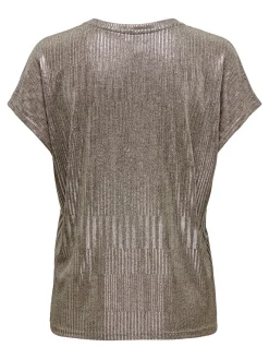 ONLMIRINDA S/S V-NECK TOP PRI JRS