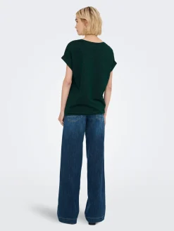 ONLMOSTER GLITTER S/S TOP NOOS JRS