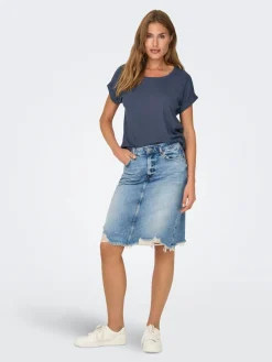 ONLMOSTER S/S O-NECK TOP NOOS JRS