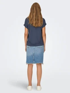 ONLMOSTER S/S O-NECK TOP NOOS JRS