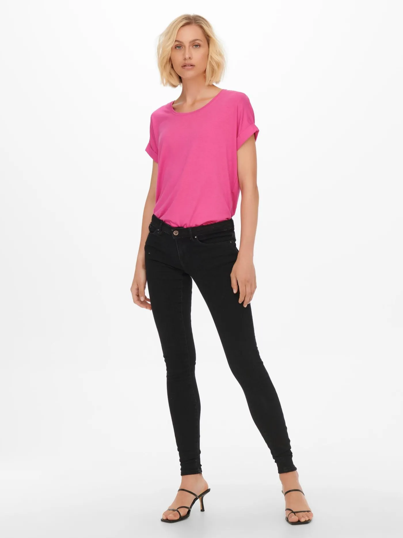 ONLMOSTER S/S O-NECK TOP NOOS JRS