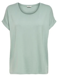 ONLMOSTER S/S O-NECK TOP NOOS JRS - Jadeite