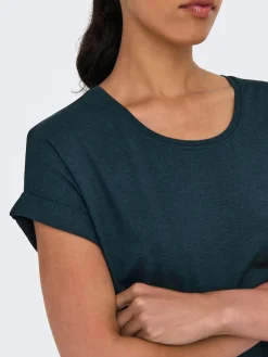 ONLMOSTER S/S O-NECK TOP NOOS JRS