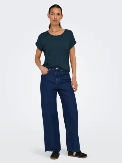 ONLMOSTER S/S O-NECK TOP NOOS JRS