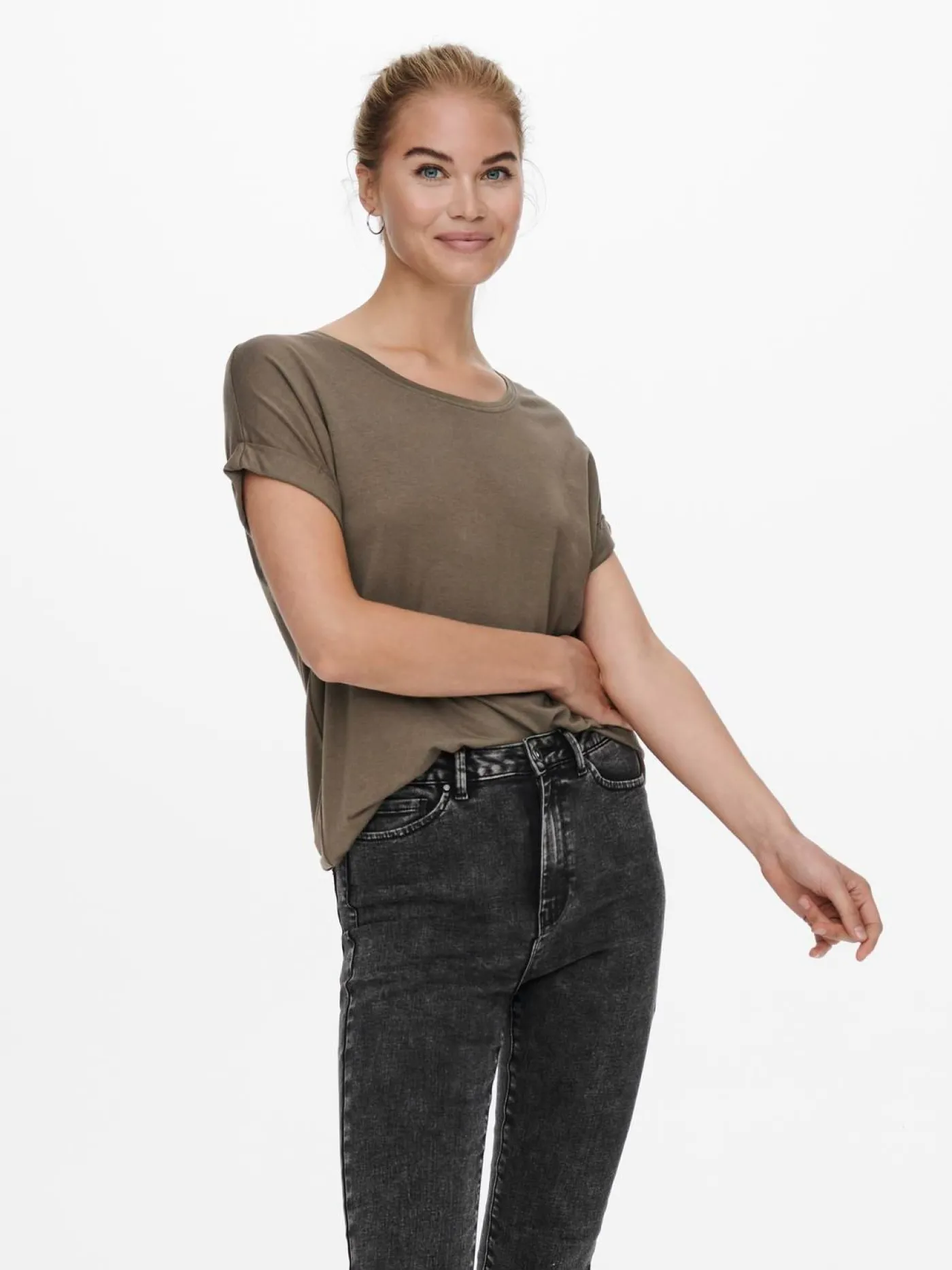 ONLMOSTER S/S O-NECK TOP NOOS JRS