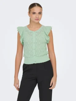 ONLNETTIE SL MIX U-NECK CARDIGAN KN