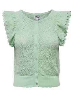 ONLNETTIE SL MIX U-NECK CARDIGAN KN