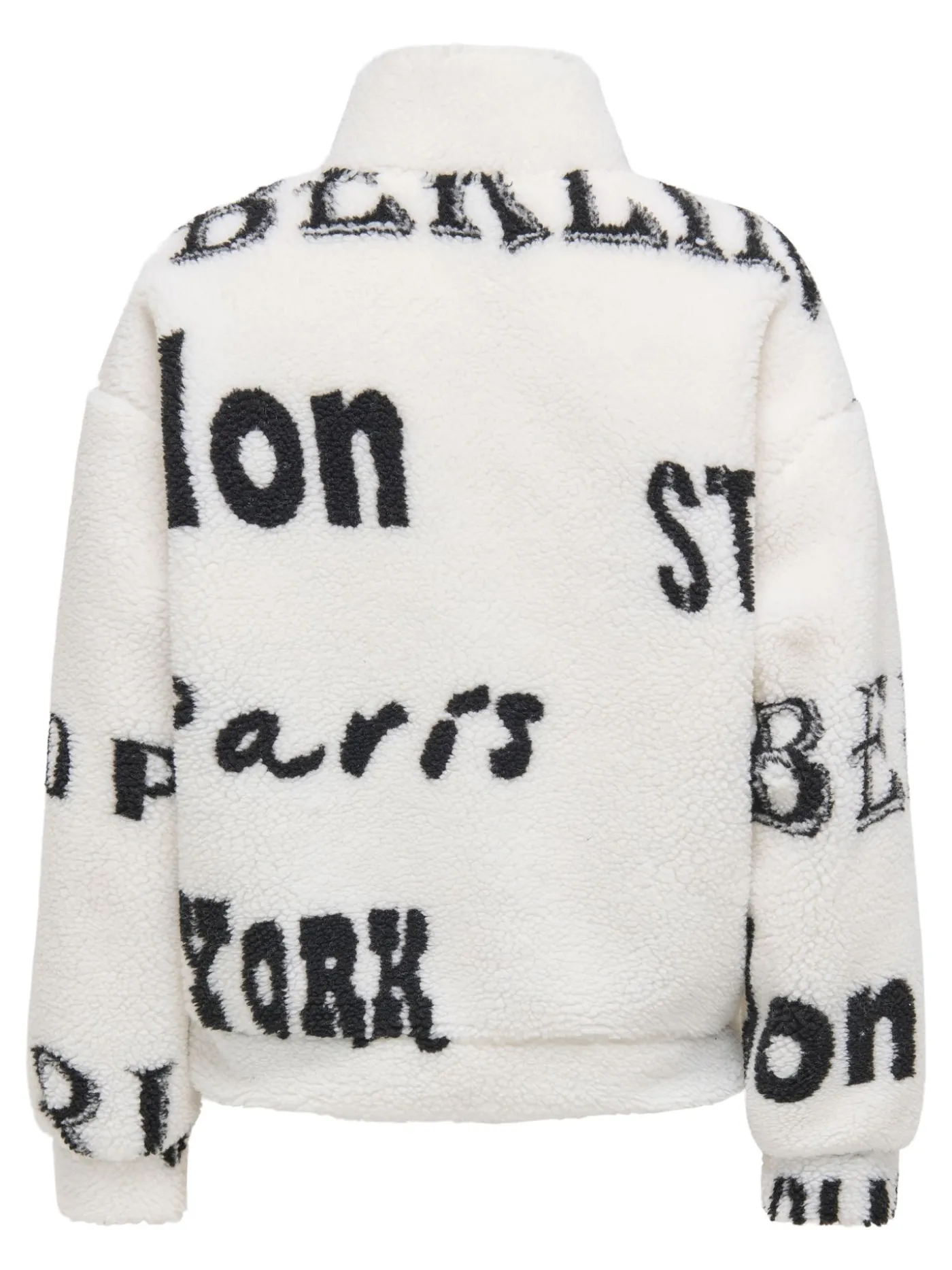 ONLNEW JANNE L/S HALF ZIP BOX SWT