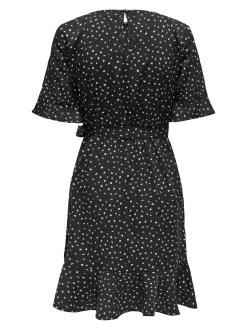 ONLNEW OLIVIA S/S SHORT WRAP DRESS