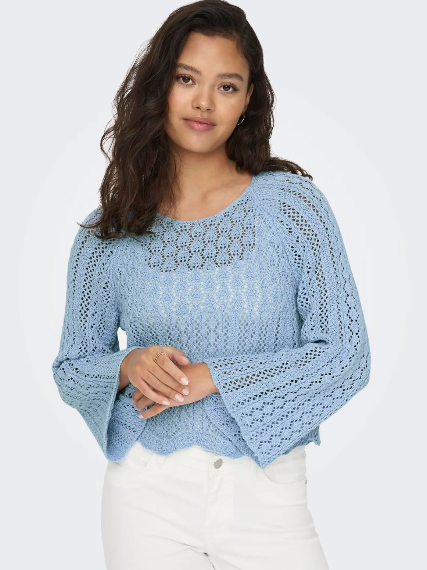 ONLNOLA LIFE 3/4 PULLOVER KNT NOOS