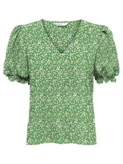 ONLNOVA LIFE S/S BLAIR TOP AOP PTM