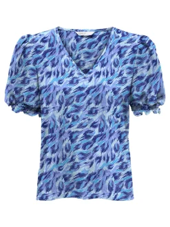 ONLNOVA LIFE S/S BLAIR TOP AOP PTM