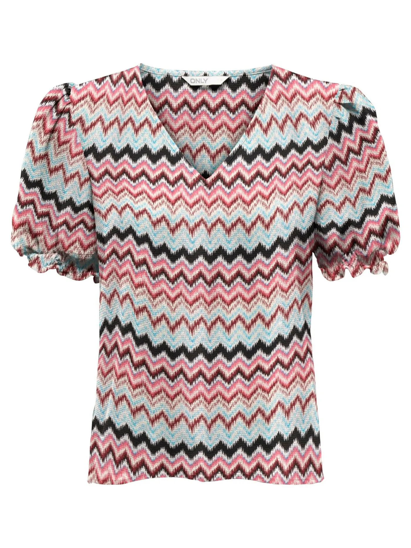 ONLNOVA LIFE S/S BLAIR TOP AOP PTM