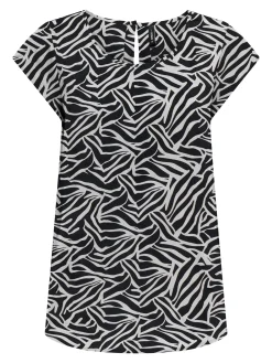 ONLNOVA LIFE S/S TOP AOP  PTM