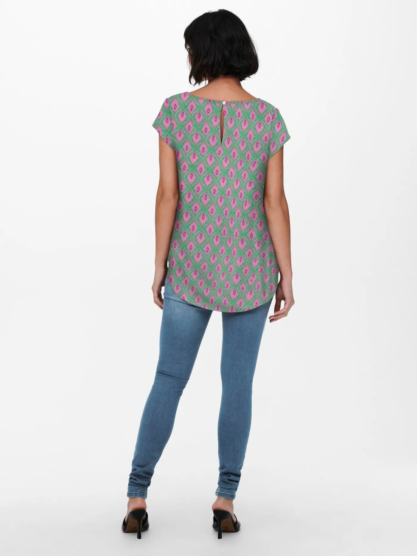 ONLNOVA LIFE S/S TOP AOP PTM