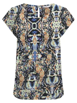 ONLNOVA LIFE S/S TOP AOP PTM