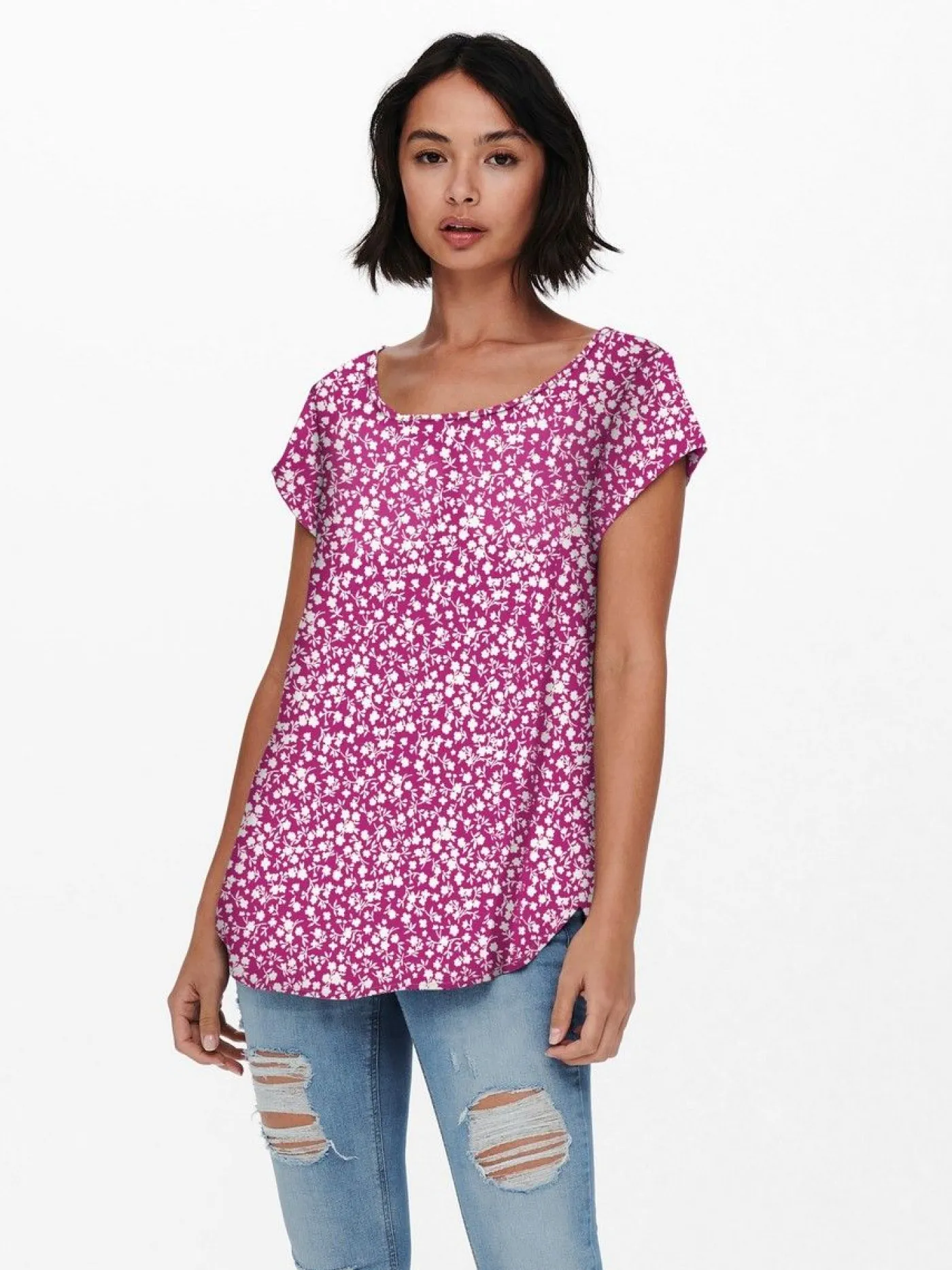 ONLNOVA LIFE S/S TOP AOP PTM