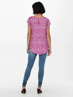 ONLNOVA LIFE S/S TOP AOP PTM