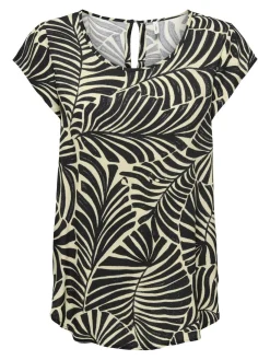 ONLNOVA LIFE S/S TOP AOP PTM