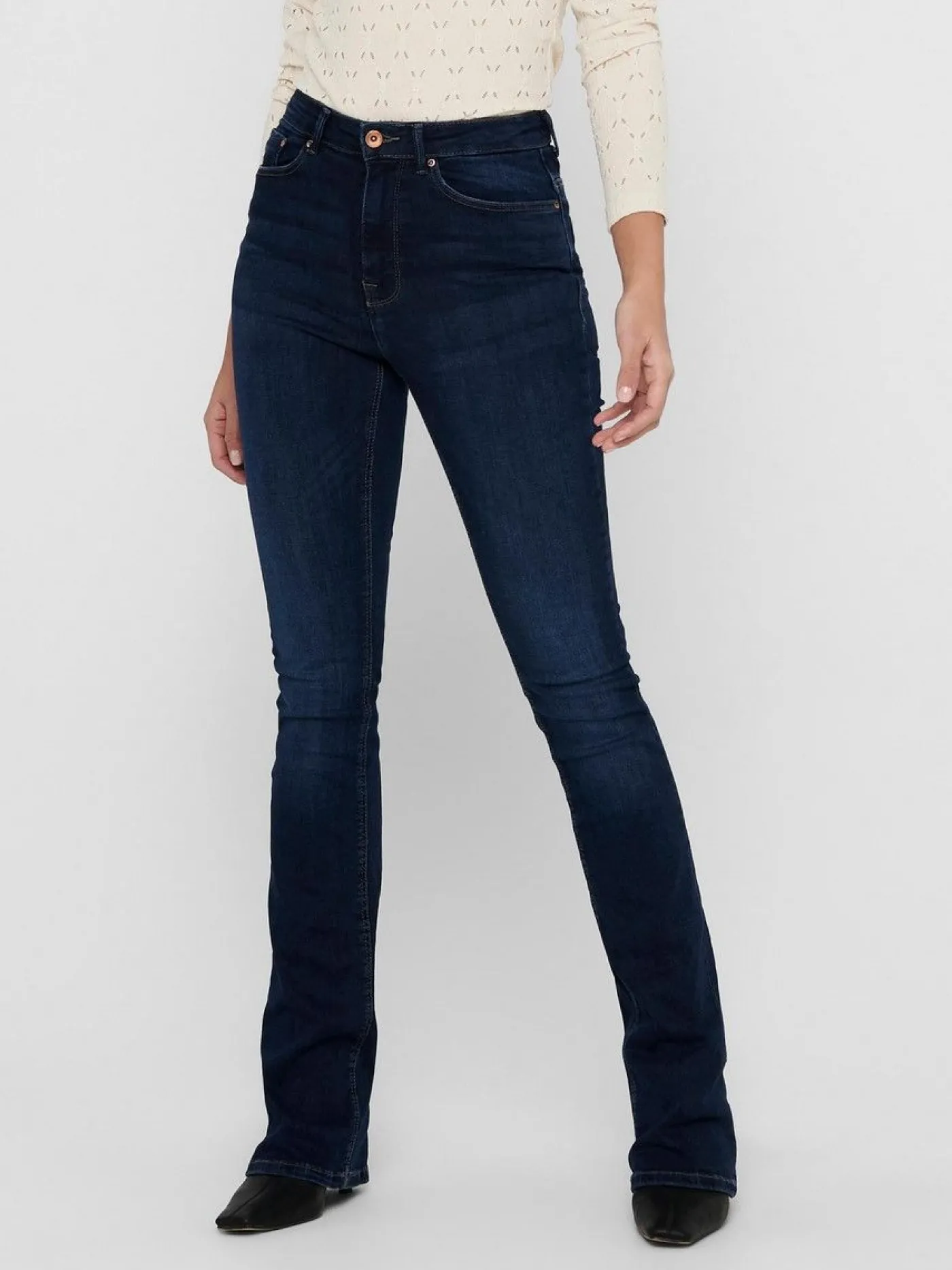 ONLPAOLA LIFE HW FLARE BB AZGZ878 N - Dark Blue De