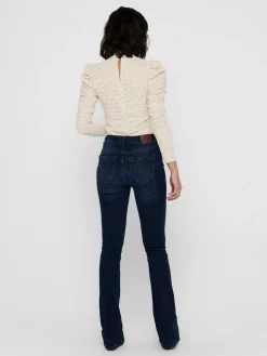 ONLPAOLA LIFE HW FLARE BB AZGZ878 N - Dark Blue De