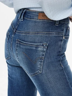 ONLPAOLA LIFE HW FLARED AZG0007 NOO - Medium Blue