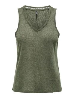 ONLPENNY S/L V-NECK TOP JRS