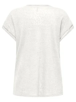 ONLPENNY S/S V-NECK TOP JRS