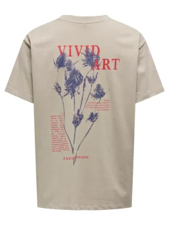 ONLPOPPY LIFE S/S FLOWER TOP BOX JR