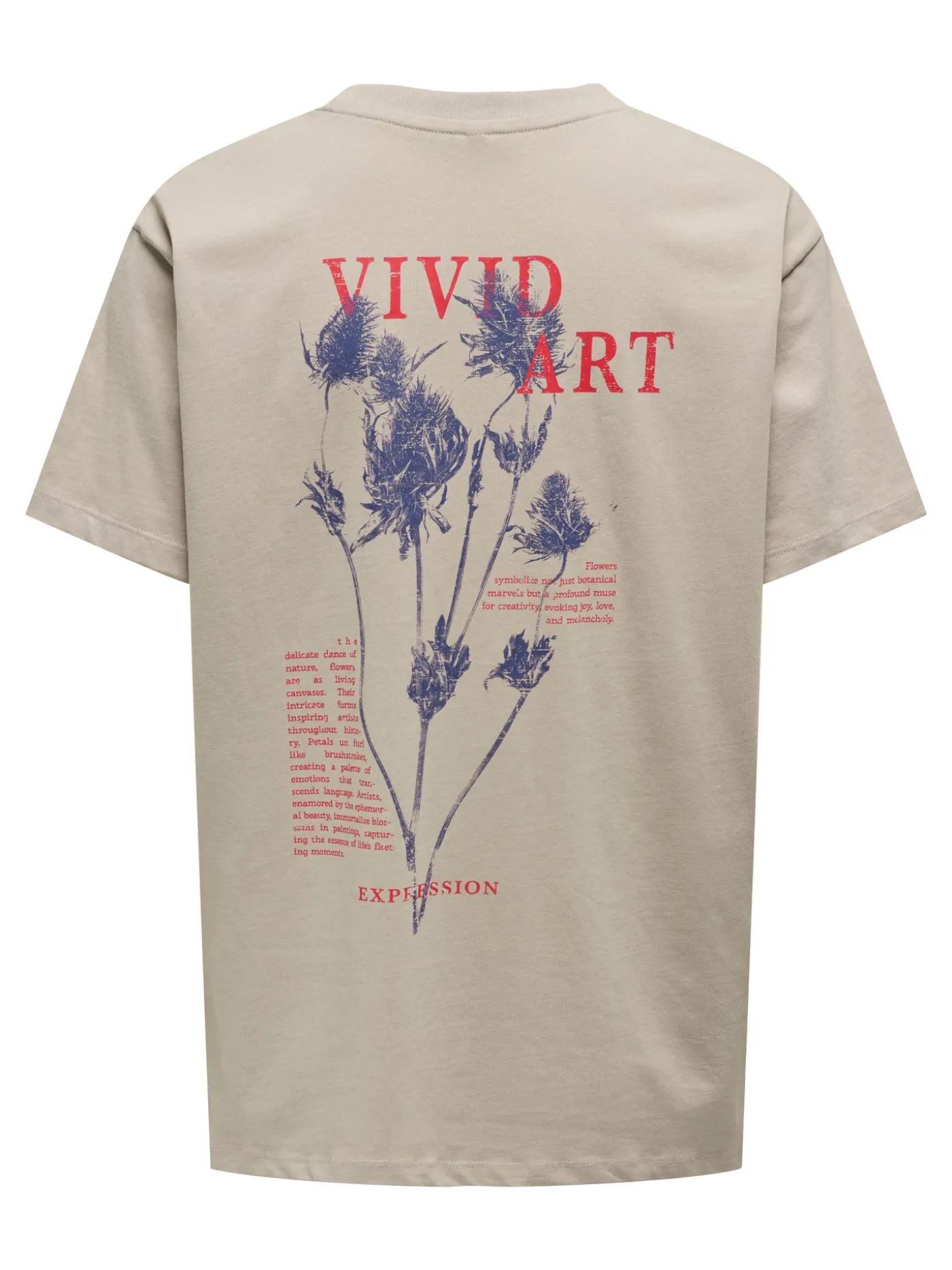 ONLPOPPY LIFE S/S FLOWER TOP BOX JR