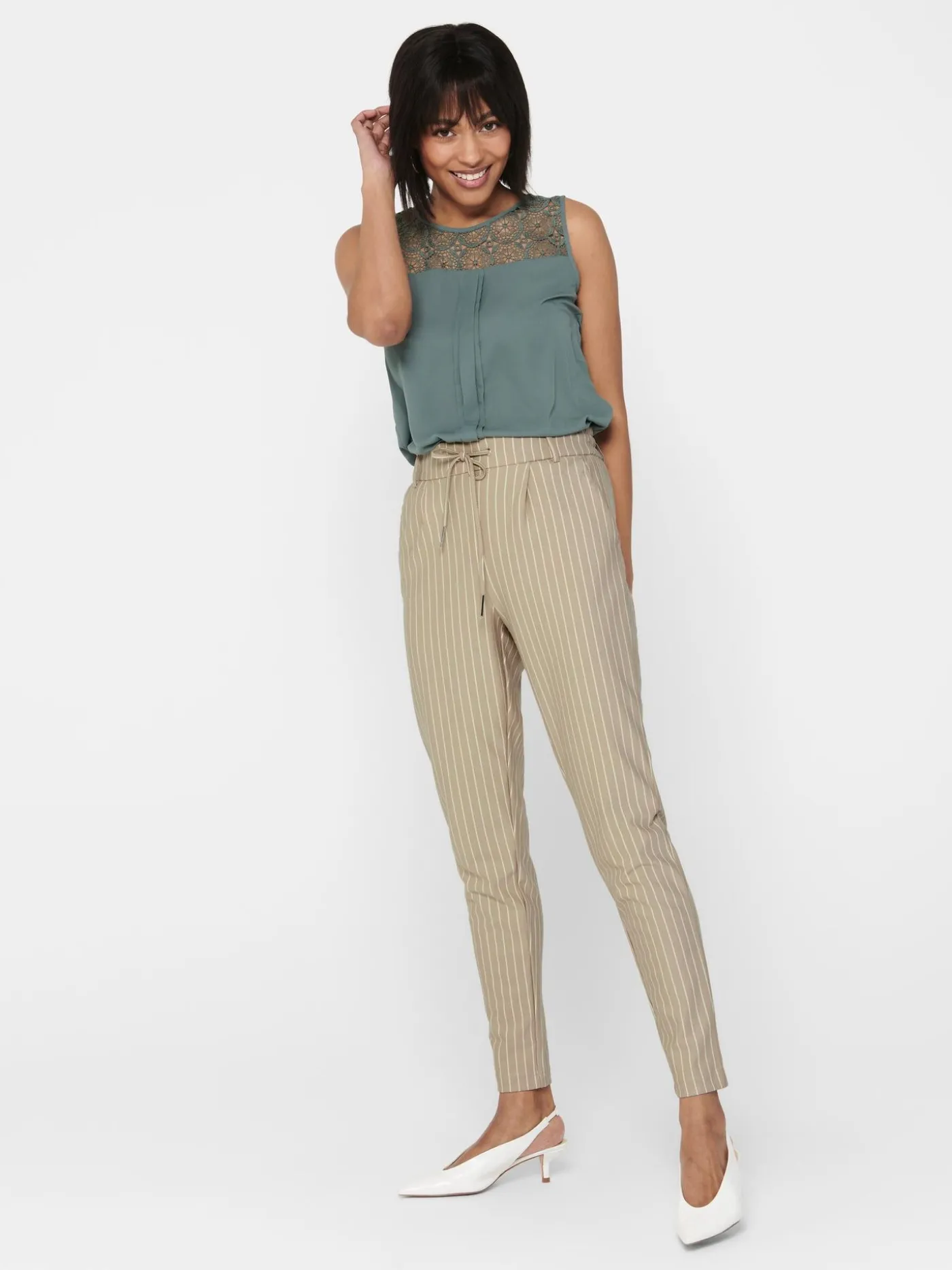 ONLPOPTRASH EASY RUSH STRIPE PNT NO