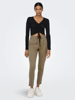 ONLPOPTRASH LIFE EASY COL PANT PNT