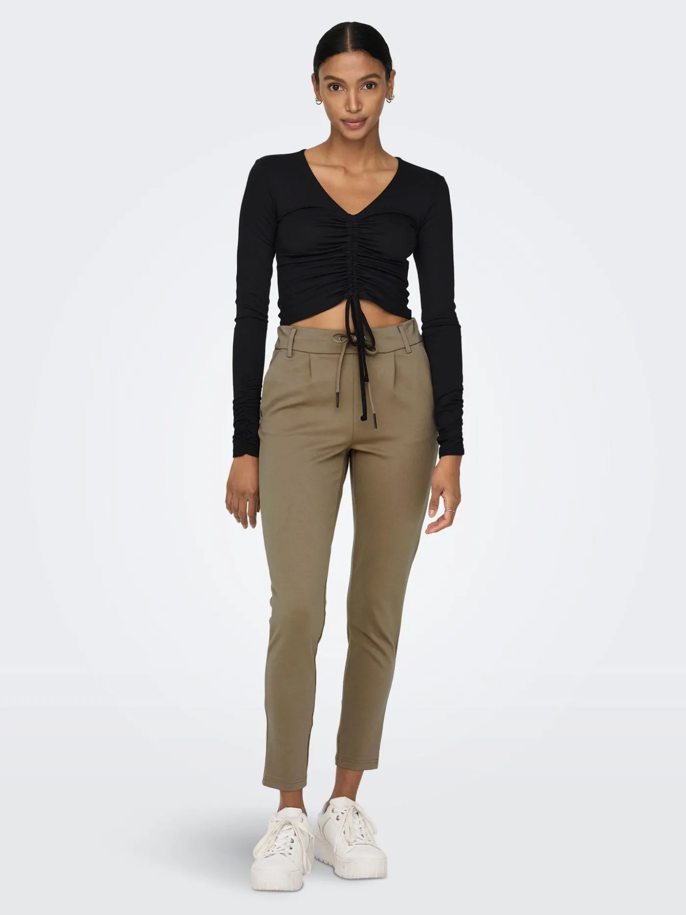 ONLPOPTRASH LIFE EASY COL PANT PNT