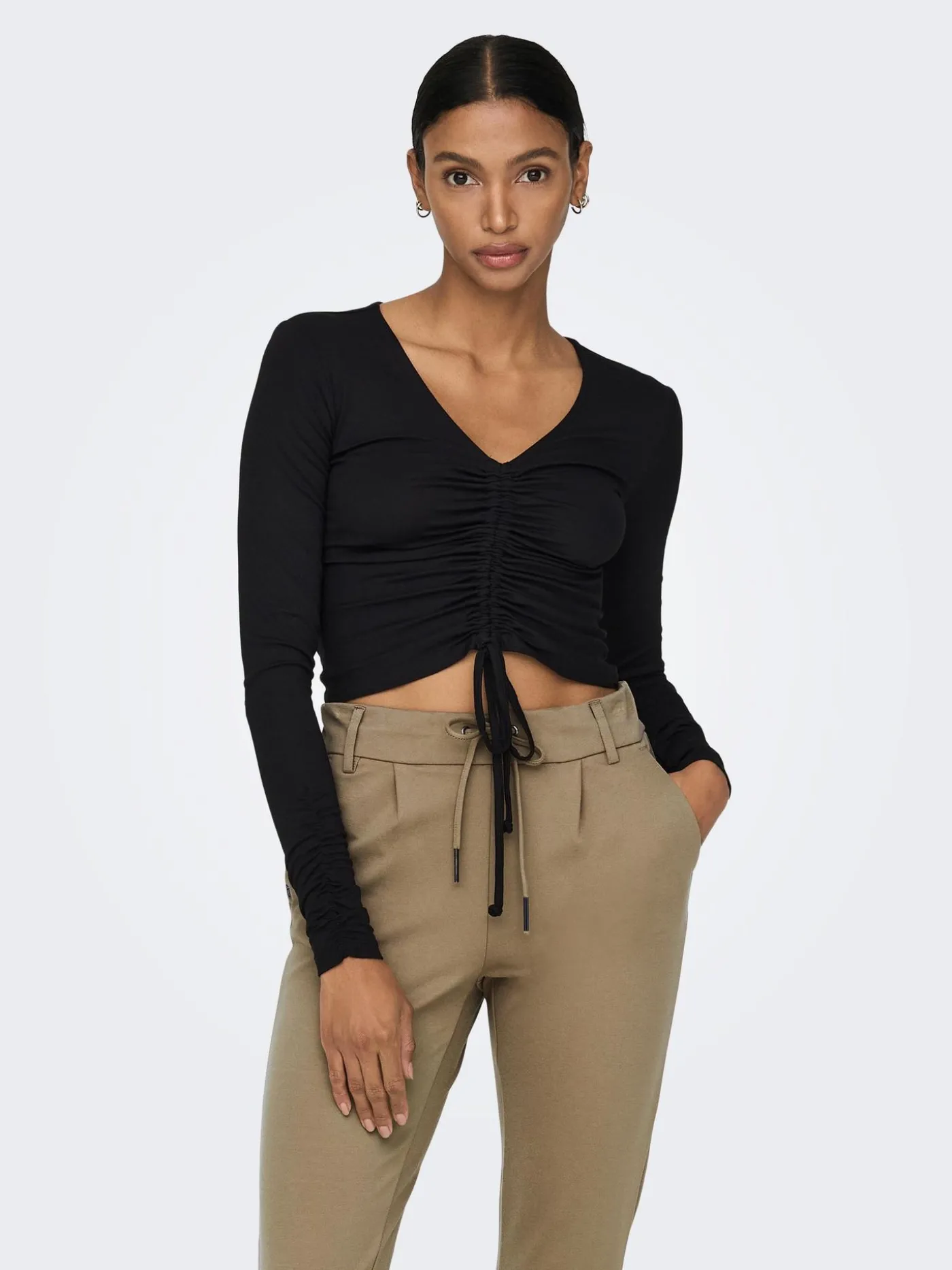 ONLPOPTRASH LIFE EASY COL PANT PNT