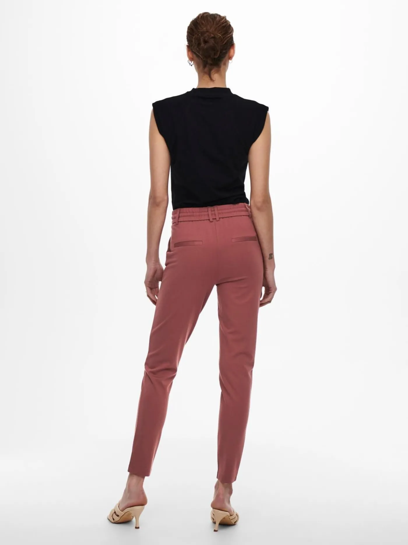 ONLPOPTRASH LIFE EASY COL PANT PNT - Apple Butter