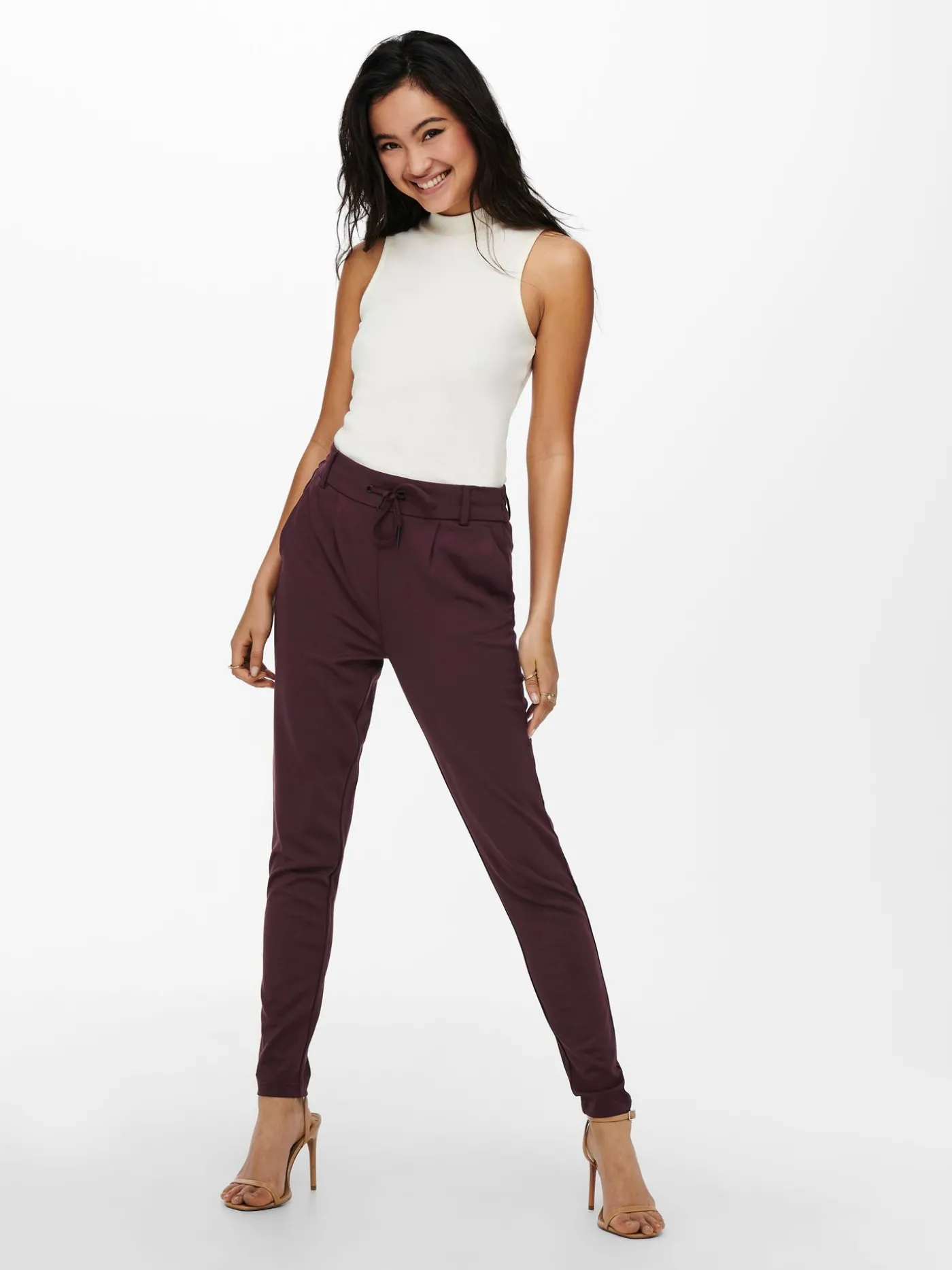 ONLPOPTRASH LIFE EASY COL PANT PNT