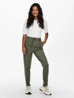 ONLPOPTRASH LIFE EASY COL PANT PNT - Bungee Cord (