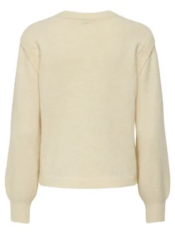 ONLRENE LIFE LS BUTTON O-NECK CS KN